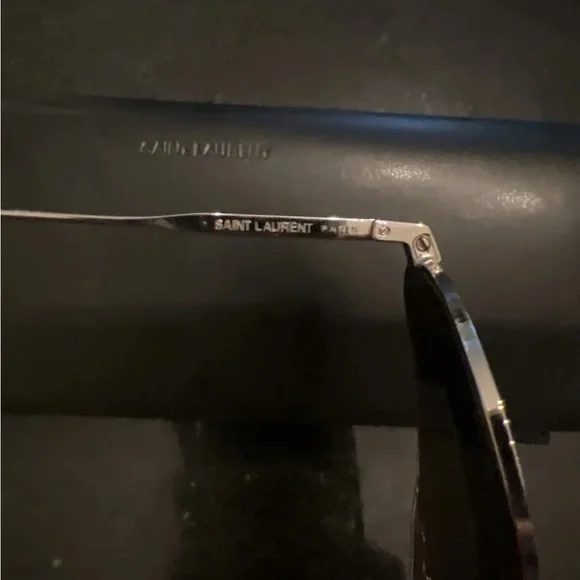 Saint Laurent Gold Aviators